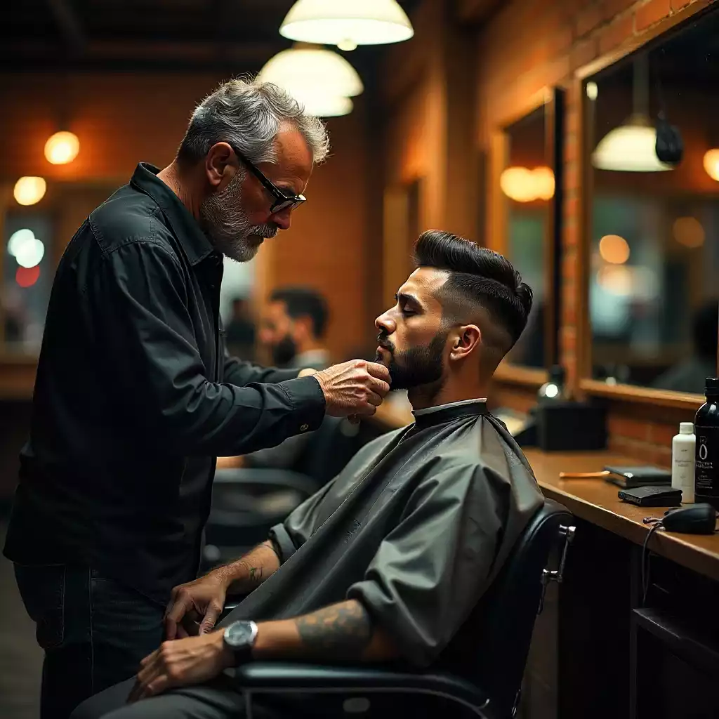 Razor Barbershop Interior