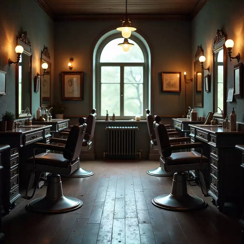 Razor Barbershop Interior